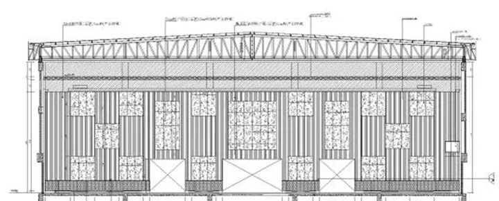 宴會廳后墻立面布置圖 宴會廳后墻立面布置圖